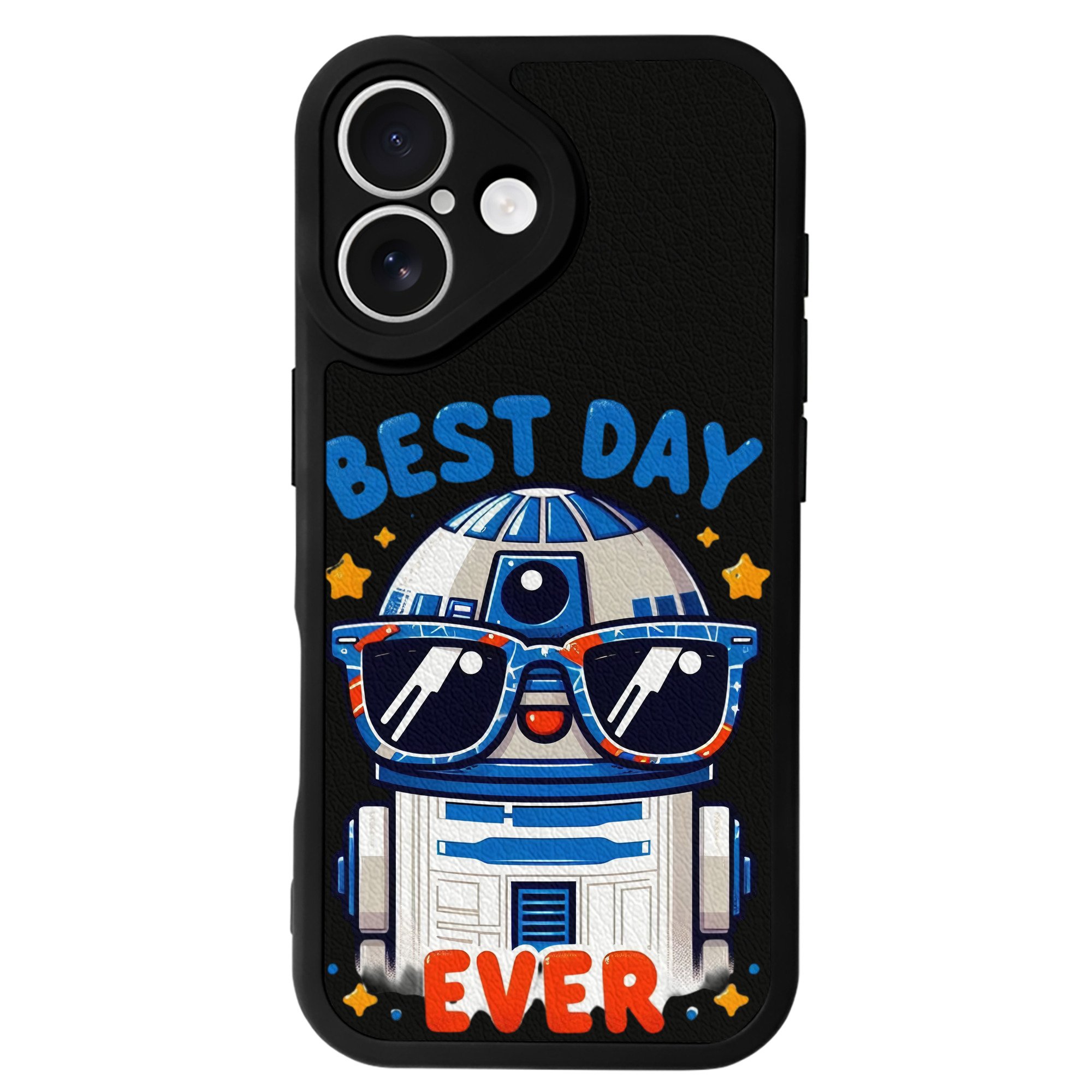 （画像用） スター・ウォーズ Star Wars 【iPhone 16シリーズ対応】シリコンスマホケース（レザー調） 材質：シリコン